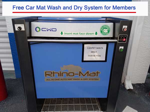 Rhimo Car Mat Wash and Dry System. Sarasota